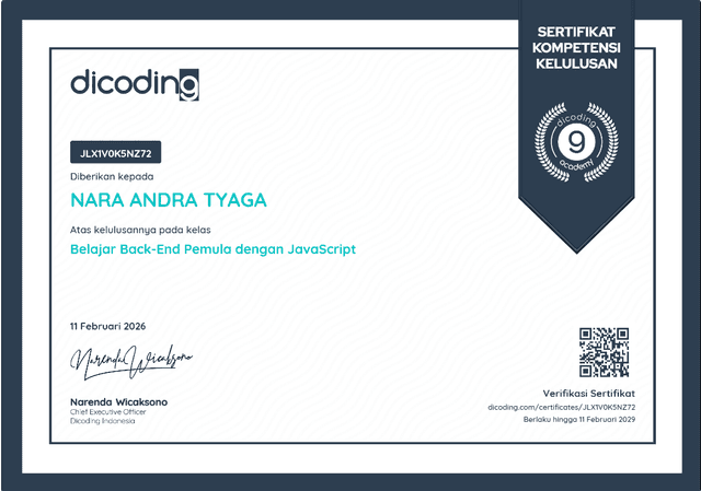 Belajar Back-End Pemula dengan JavaScript
